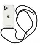 iMoshion Backcover met koord voor de iPhone 12 (Pro) - Zwart