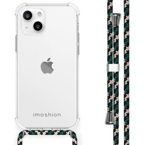 iMoshion Backcover met koord voor de iPhone 13 Mini - Groen