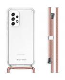 iMoshion Backcover met koord voor de Samsung Galaxy A33 - Rosé Goud