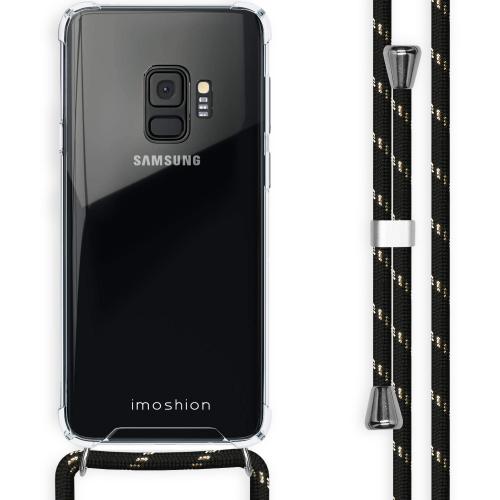 iMoshion Backcover met koord voor de Samsung Galaxy S9 - Zwart Goud