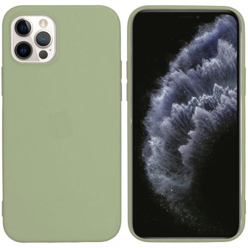 iMoshion Color Backcover voor de iPhone 12 (Pro) - Olive Green