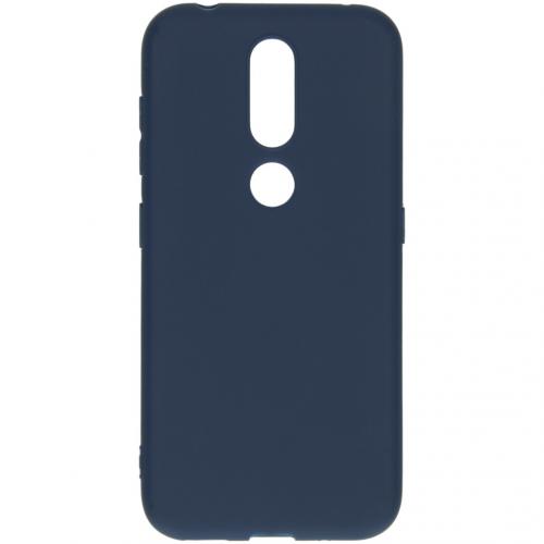 iMoshion Color Backcover voor de Nokia 4.2 - Donkerblauw