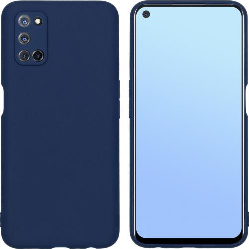 iMoshion Color Backcover voor de Oppo A52 / Oppo A72 / A92 - Donkerblauw