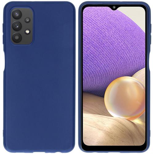 iMoshion Color Backcover voor de Samsung Galaxy A32 (5G) - Donkerblauw
