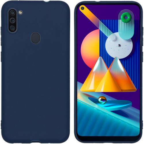 iMoshion Color Backcover voor de Samsung Galaxy M11 / A11 - Donkerblauw