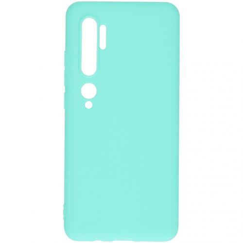 iMoshion Color Backcover voor de Xiaomi Mi Note 10 (Pro) - Mintgroen