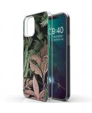 iMoshion Design hoesje voor de iPhone 12 Mini - Jungle - Groen / Roze