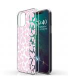 iMoshion Design hoesje voor de iPhone 12 (Pro) - Hartjes - Roze