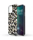 iMoshion Design hoesje voor de iPhone 12 (Pro) - Luipaard - Goud / Zwart
