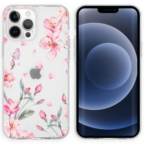 iMoshion Design hoesje voor de iPhone 13 Pro - Bloem - Roze