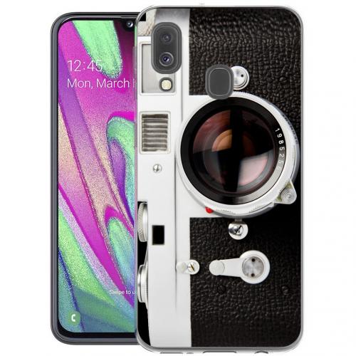 iMoshion Design hoesje voor de Samsung Galaxy A40 - Classic Camera
