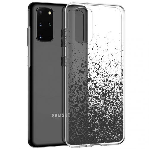 iMoshion Design hoesje voor de Samsung Galaxy S20 Plus - Spetters - Zwart