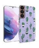 iMoshion Design hoesje voor de Samsung Galaxy S22 - Cactus - Groen