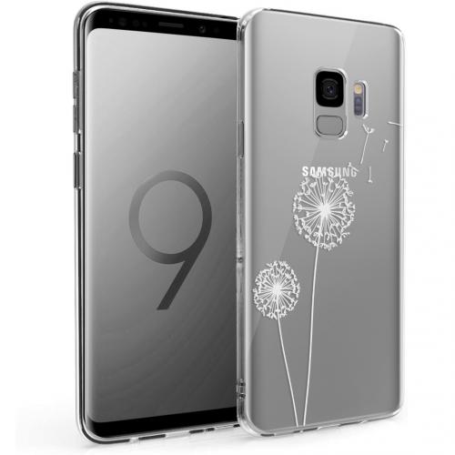 iMoshion Design hoesje voor de Samsung Galaxy S9 - Paardenbloem - Wit