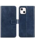 iMoshion Luxe Booktype iPhone 13 - Donkerblauw