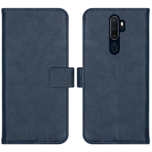 iMoshion Luxe Booktype voor de Oppo A5 (2020) / Oppo A9 (2020) - Donkerblauw