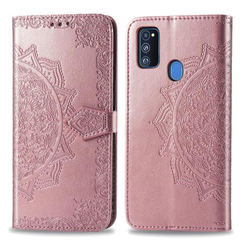 iMoshion Mandala Booktype voor de Samsung Galaxy M30s / M21 -Rosé Goud