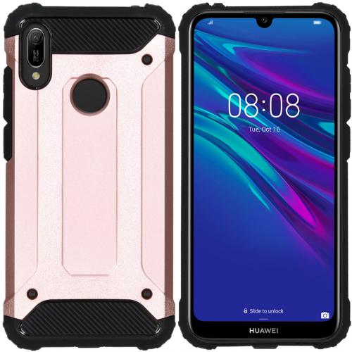 iMoshion Rugged Xtreme Backcover voor de Huawei Y6 (2019) - Rosé Goud