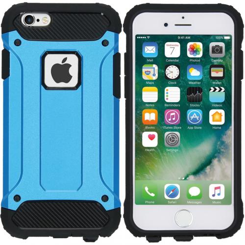 iMoshion Rugged Xtreme Backcover voor de iPhone 6 / 6s - Lichtblauw