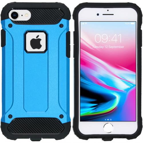 iMoshion Rugged Xtreme Backcover voor de iPhone 8 / 7 - Lichtblauw