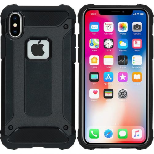 iMoshion Rugged Xtreme Backcover voor de iPhone X - Zwart