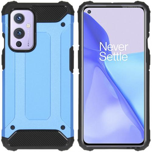 iMoshion Rugged Xtreme Backcover voor de OnePlus 9 - Lichtblauw
