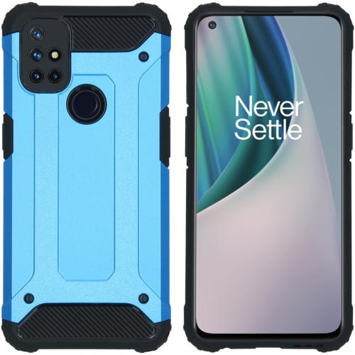iMoshion Rugged Xtreme Backcover voor de OnePlus Nord N10 5G - Lichtblauw