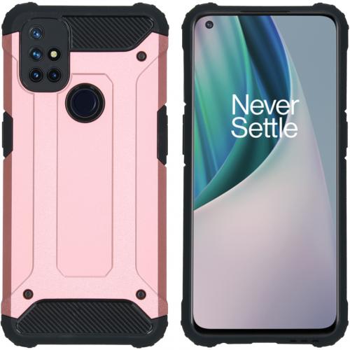 iMoshion Rugged Xtreme Backcover voor de OnePlus Nord N10 5G - Rosé Goud