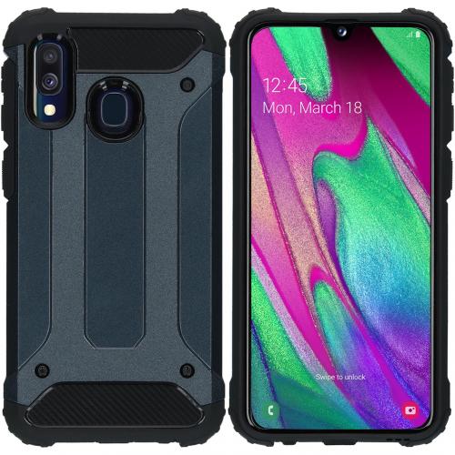 iMoshion Rugged Xtreme Backcover voor de Samsung Galaxy A40 - Donkerblauw