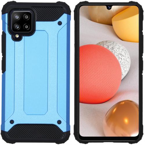 iMoshion Rugged Xtreme Backcover voor de Samsung Galaxy A42 - Lichtblauw