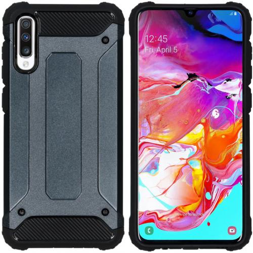 iMoshion Rugged Xtreme Backcover voor de Samsung Galaxy A70 - Donkerblauw
