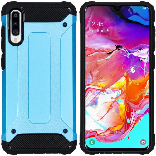 iMoshion Rugged Xtreme Backcover voor de Samsung Galaxy A70 - Lichtblauw