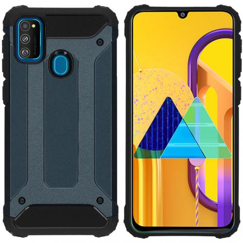 iMoshion Rugged Xtreme Backcover voor de Samsung Galaxy M30s / M21 - Donkerblauw