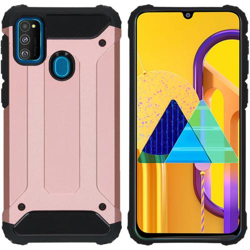 iMoshion Rugged Xtreme Backcover voor de Samsung Galaxy M30s / M21 - Rosé Goud
