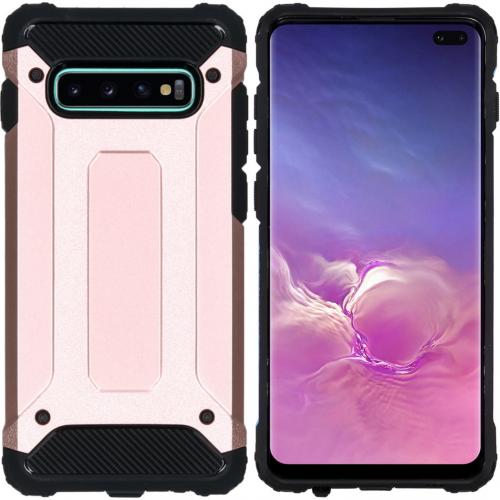 iMoshion Rugged Xtreme Backcover voor de Samsung Galaxy S10 Plus - Rosé Goud