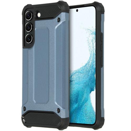iMoshion Rugged Xtreme Backcover voor de Samsung Galaxy S22 - Blauw