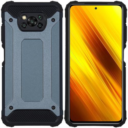 iMoshion Rugged Xtreme Backcover voor de Xiaomi Poco X3 (Pro) - Donkerblauw