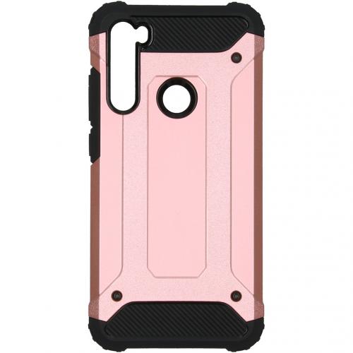 iMoshion Rugged Xtreme Backcover voor de Xiaomi Redmi Note 8 / Note 8 (2021) - Rosé Goud