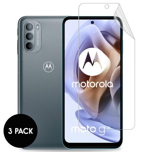 iMoshion Screenprotector Folie 3 Pack voor de Motorola Moto G31 / G41 / G71