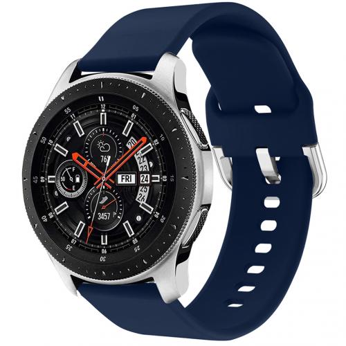 iMoshion Siliconen bandje Galaxy Watch 46mm / Gear S3 Frontier / Classic /Watch 3 45mm - Blauw