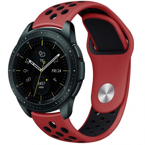 iMoshion Siliconen sport bandje Watch 46mm / Gear S3 Frontier / Classic / Watch 3 45mm - Rood