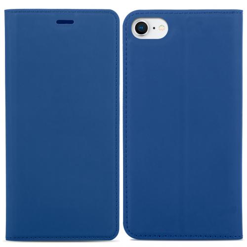 iMoshion Slim Folio Book Case voor de iPhone SE (2022 / 2020) / 8 / 7 - Donkerblauw