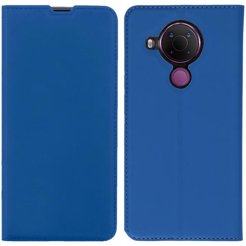 iMoshion Slim Folio Book Case voor de Nokia 5.4 - Donkerblauw