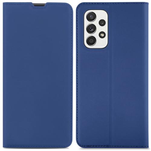 iMoshion Slim Folio Book Case voor de Samsung Galaxy A33 - Donkerblauw
