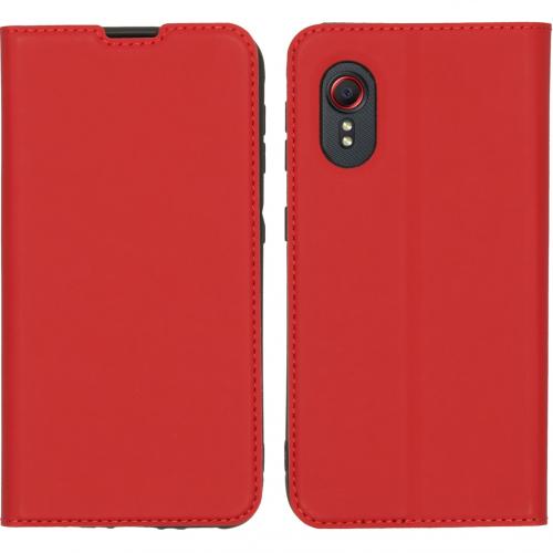 iMoshion Slim Folio Book Case voor de Samsung Galaxy Xcover 5 - Rood