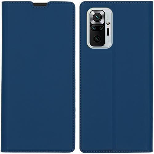iMoshion Slim Folio Book Case voor de Xiaomi Redmi Note 10 Pro - Donkerblauw
