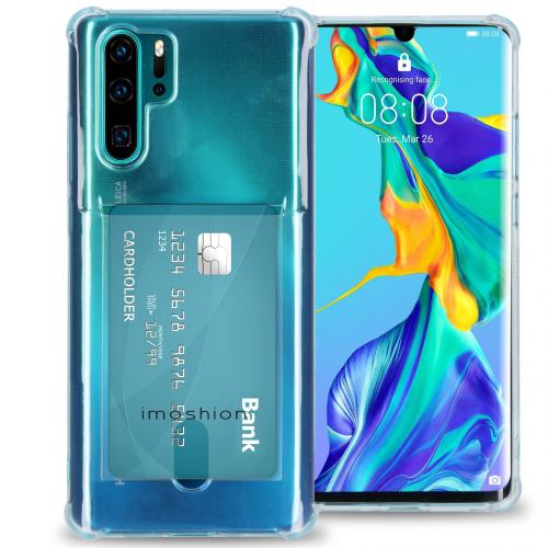 iMoshion Softcase Backcover met pashouder voor de Huawei P30 Pro - Transparant