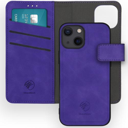 iMoshion Uitneembare 2-in-1 Luxe Booktype iPhone 13 Mini - Paars