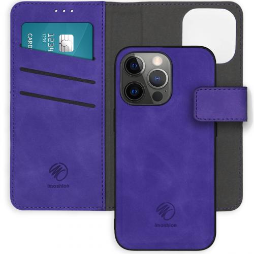 iMoshion Uitneembare 2-in-1 Luxe Booktype iPhone 13 Pro - Paars
