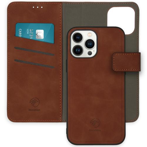 iMoshion Uitneembare 2-in-1 Luxe Booktype voor de iPhone 13 Pro Max - Bruin